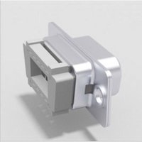 Deltron Connectors DTS09PFC/2 d-sub Stecker 180 ° Polzahl: 9 Schneid-Klemm 1 St. von Grau