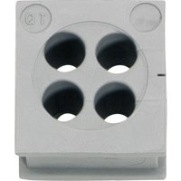 Icotek - qt 4/5 Kabeldurchführung Klemm-Ø (max.) 5 mm Elastomer Grau 1 St. von ICOTEK