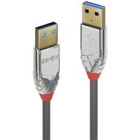 Lindy USB-Kabel usb 3.2 Gen1 (usb 3.0 / usb 3.1 Gen1) usb-a Stecker, usb-a Stecker 1.00 m Grau 3662 von Grau