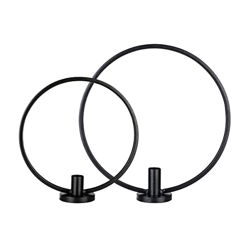 Gravidus 2er Set Kerzenhalter Kerzenständer Ring Kerzenleuchter Tischdeko Stabkerzen Gravidus 2er Set Kerzenhalter Kerzenständer Ring Kerzenleuchter Tischdeko Stabkerzen von Gravidus