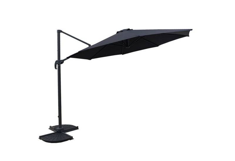 Gravidus Ampelschirm Deluxe-Ampelschirm Ø 300 cm: Stilvolle Entspannung im Freien von Gravidus