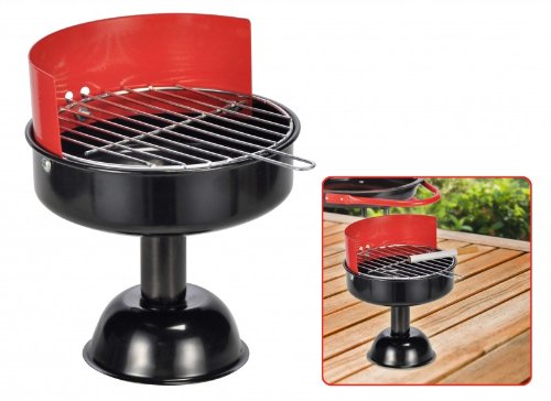 Gravidus Aschenbecher im Grilldesign für Partys und Outdoor – Metall, 13cm Durchmesser, 15cm Höhe, ideal für Balkon und Terrasse Gravidus Aschenbecher im Grilldesign für Partys und Outdoor – Metall, 13cm Durchmesser, 15cm Höhe, ideal für Balkon und Terrasse von Gravidus