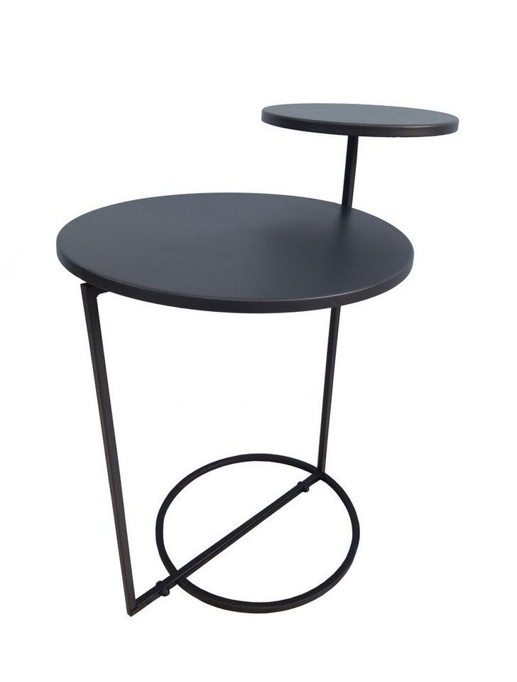 Gravidus Beistelltisch 2-teiliges Beistelltisch-Set – Eleganz in Anthrazit von Gravidus