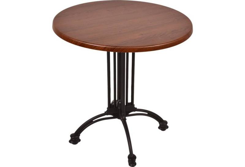 Gravidus Bistrotisch Bistrotisch-Set Bennet Ø70 cm & Tischgestell MORENA von Gravidus