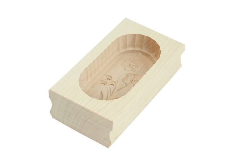 Gravidus Butterdose Butterform aus Ahorn Holz Buttermodel Buttersturzform 125g von Gravidus