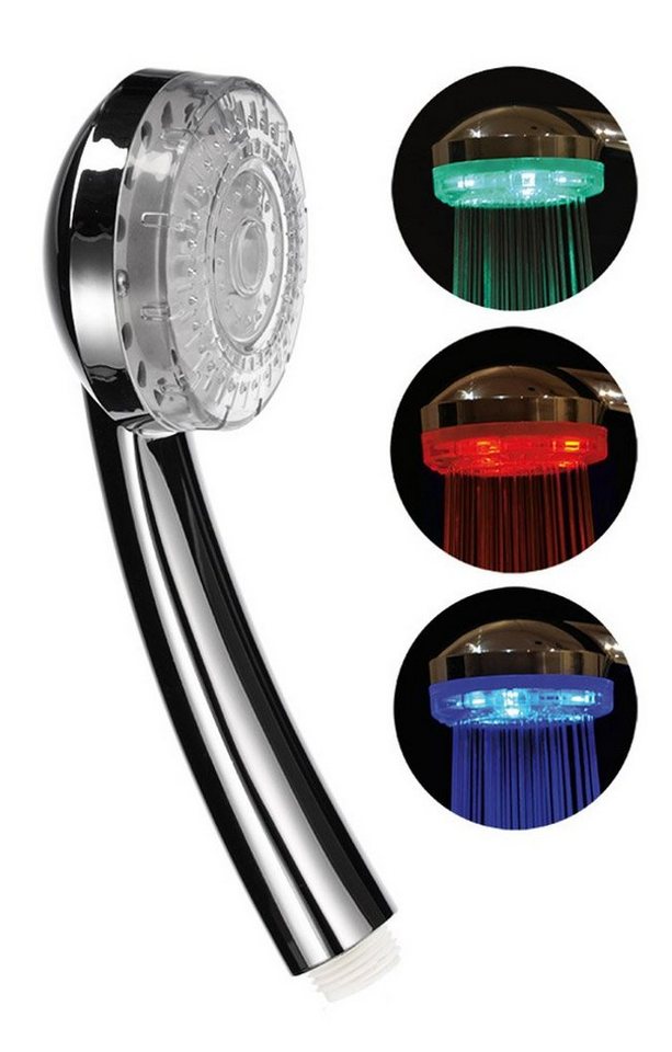 Gravidus Duscharmatur Duschbrause LED Farbwechsel beleuchtet von Gravidus