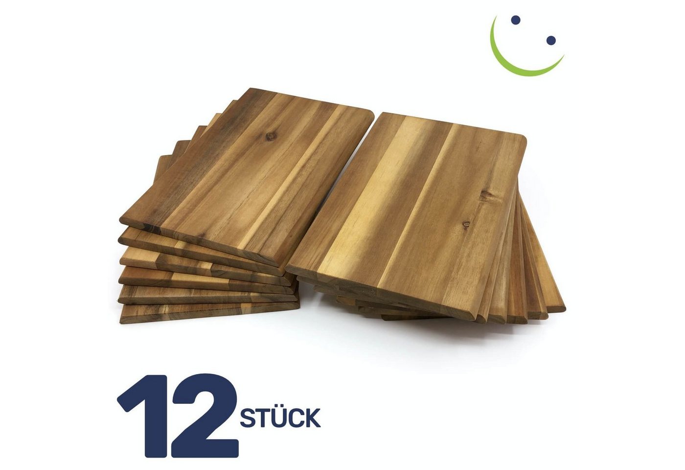 Gravidus Frühstücksbrett Frühstücksbretter Brettchen Holzbrettchen aus Akazienholz, Holz Gravidus Frühstücksbrett Frühstücksbretter Brettchen Holzbrettchen aus Akazienholz, Holz von Gravidus