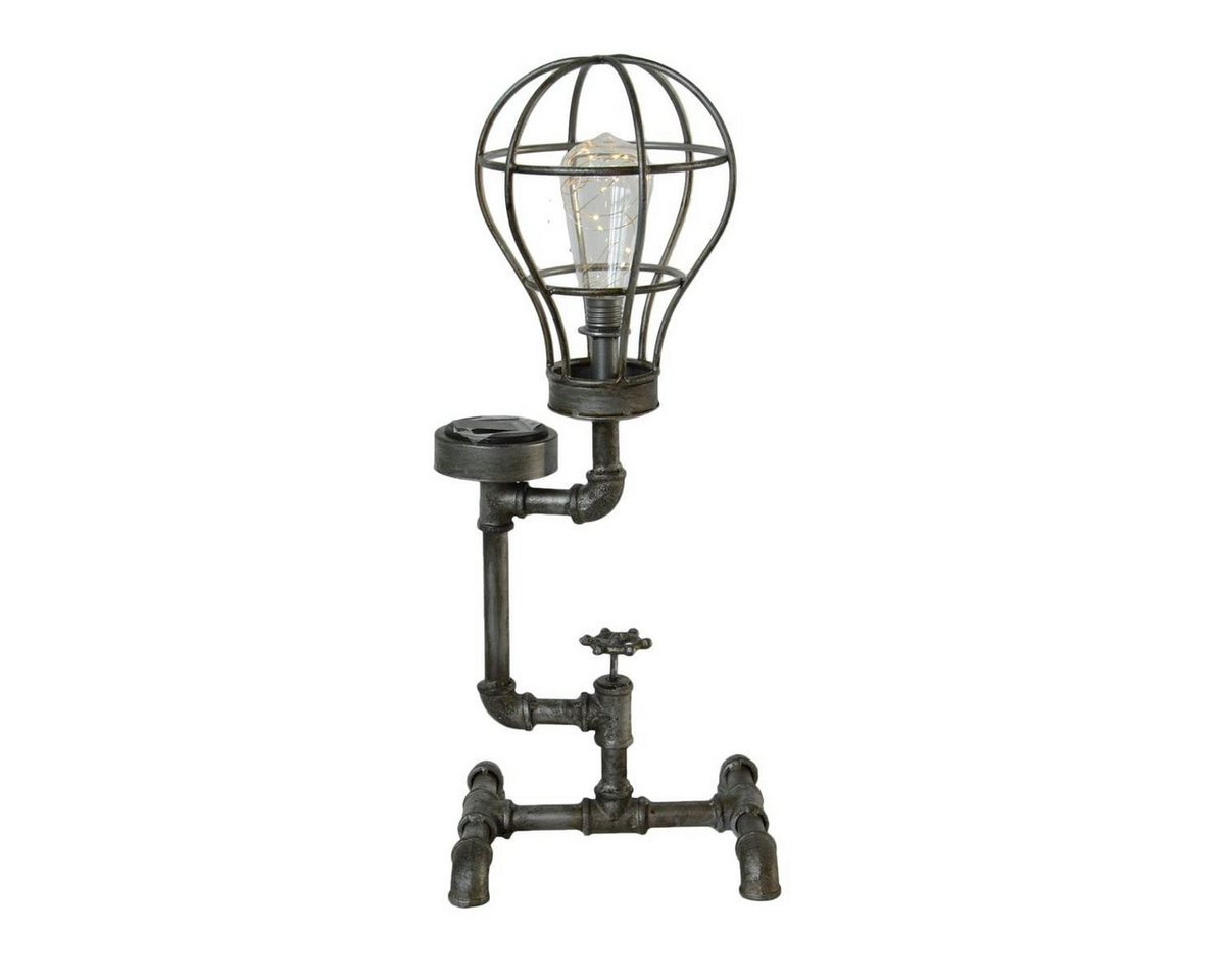 Gravidus Gartenleuchte Solarlampe Garten Lampe Metall Antik-Silber von Gravidus