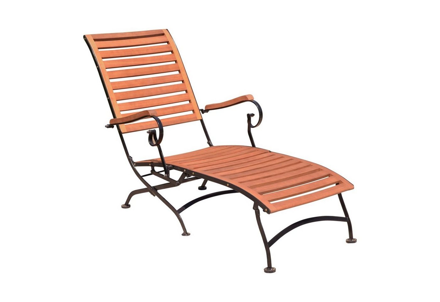 Gravidus Gartenliege Deckchair Liegestuhl Garten Balkon Holz von Gravidus