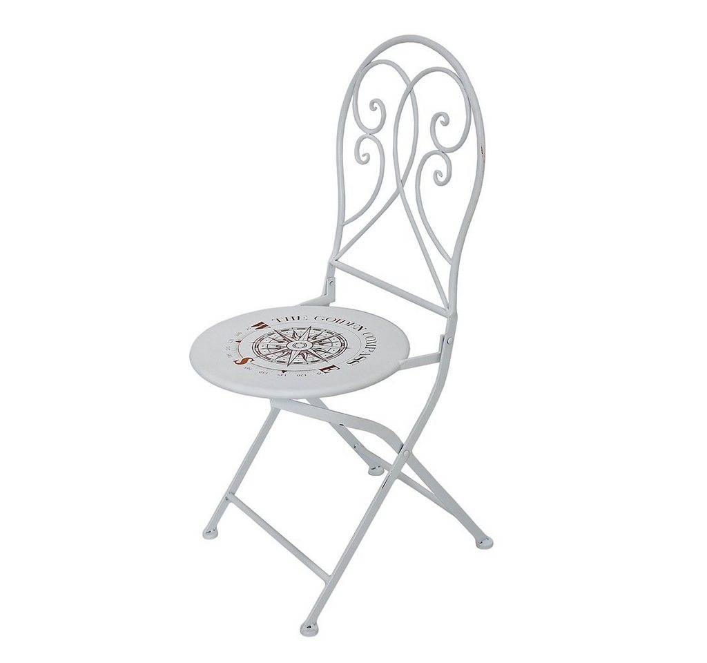 Gravidus Gartenstuhl 2er Set Klappstuhl Metallstuhl Gartenstuhl Stuhl klappbar mit Motiv von Gravidus