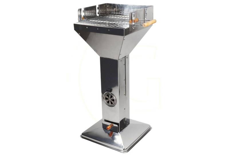 Gravidus Holzkohlegrill EDELSTAHL Säulengrill BBQ Gravidus Holzkohlegrill EDELSTAHL Säulengrill BBQ von Gravidus