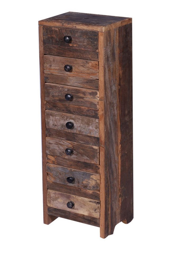 Gravidus Kommode Kommode SAIRA – stilvolles 2er-Set aus recyceltem Holz von Gravidus