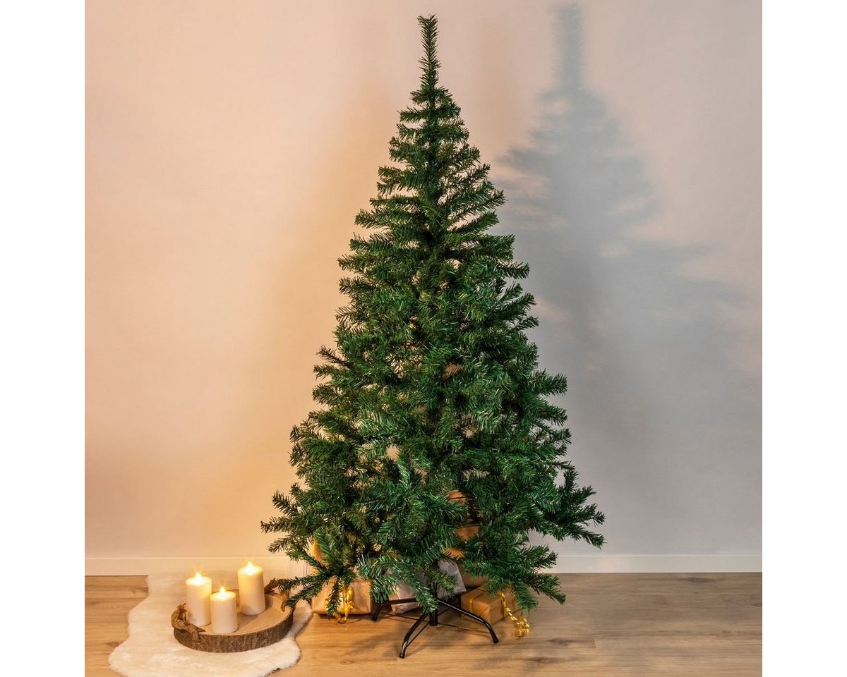 Gravidus Künstlicher Weihnachtsbaum Künstlicher Weihnachtsbaum Kunststoff 1,8m von Gravidus
