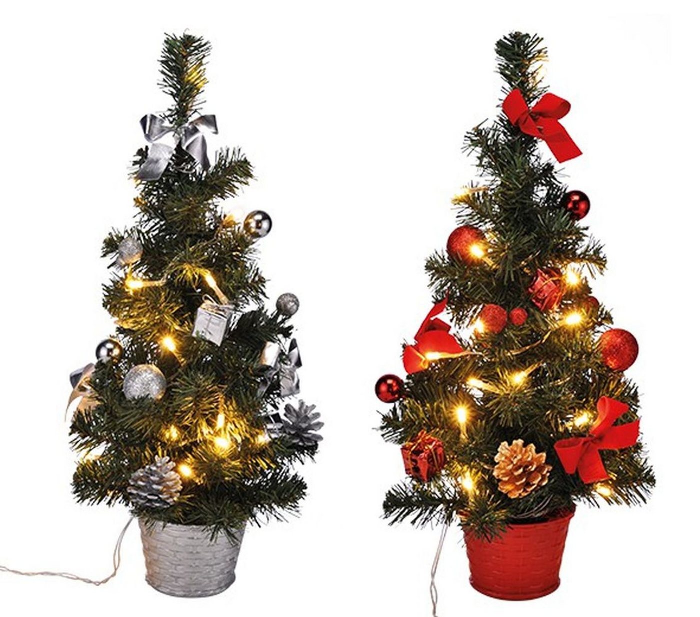 Gravidus Künstlicher Weihnachtsbaum LED Weihnachtsbaum künstlicher Tannenbaum 45 cm von Gravidus