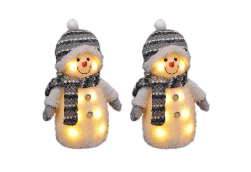 Gravidus LED-Dekofigur 2er Set Deko Schneemann LED Weihnachtsdeko Figur Gravidus LED-Dekofigur 2er Set Deko Schneemann LED Weihnachtsdeko Figur von Gravidus