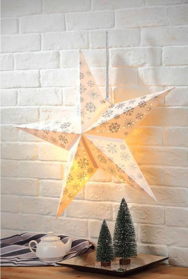 Gravidus LED-Dekofigur LED Weihnachtsstern Weihnachtsbeleuchtung Stern von Gravidus