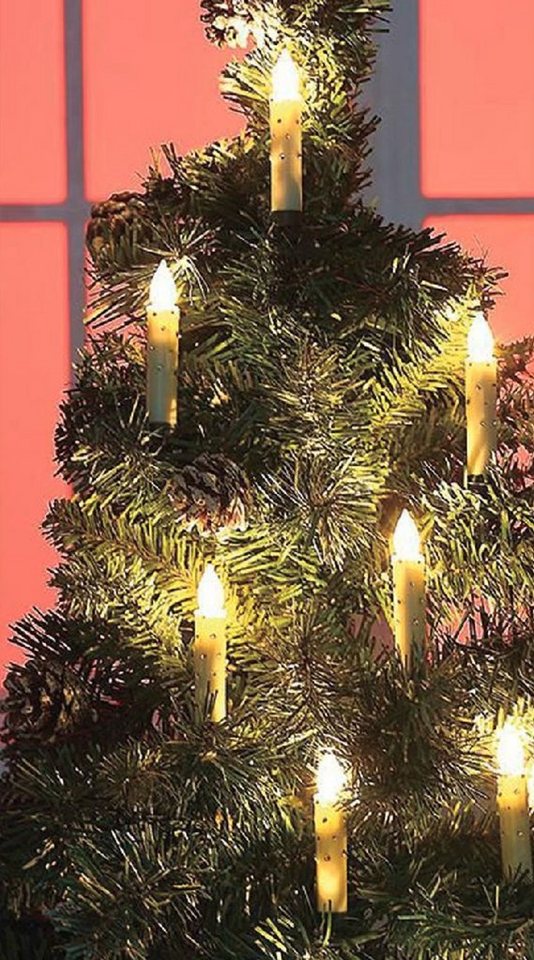Gravidus LED-Kerze 10er LED Weihnachtsbaumkerzen Beleuchtung Gravidus LED-Kerze 10er LED Weihnachtsbaumkerzen Beleuchtung von Gravidus