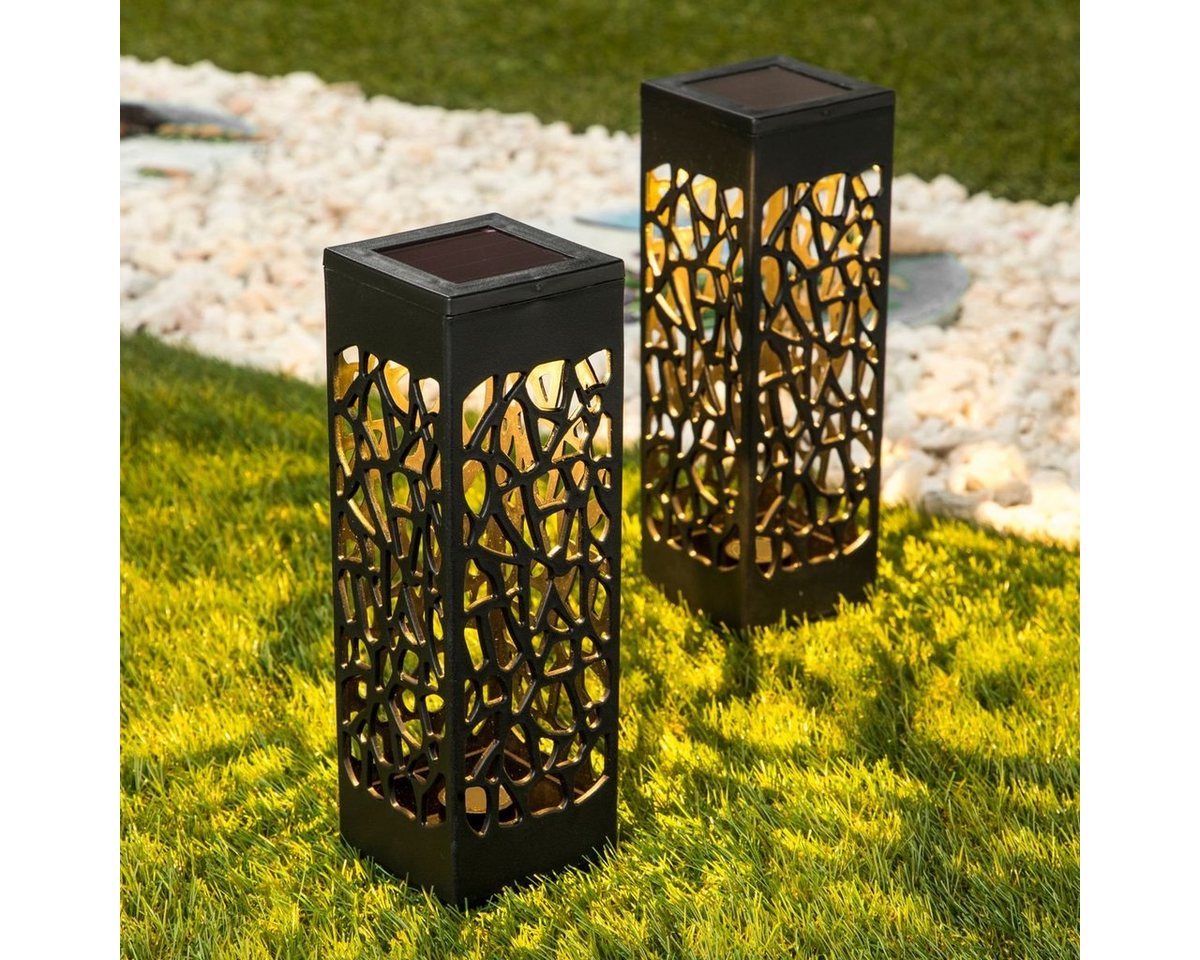 Gravidus LED Solarleuchte 2er LED Solar Gartenlampe Lampe Gravidus LED Solarleuchte 2er LED Solar Gartenlampe Lampe von Gravidus