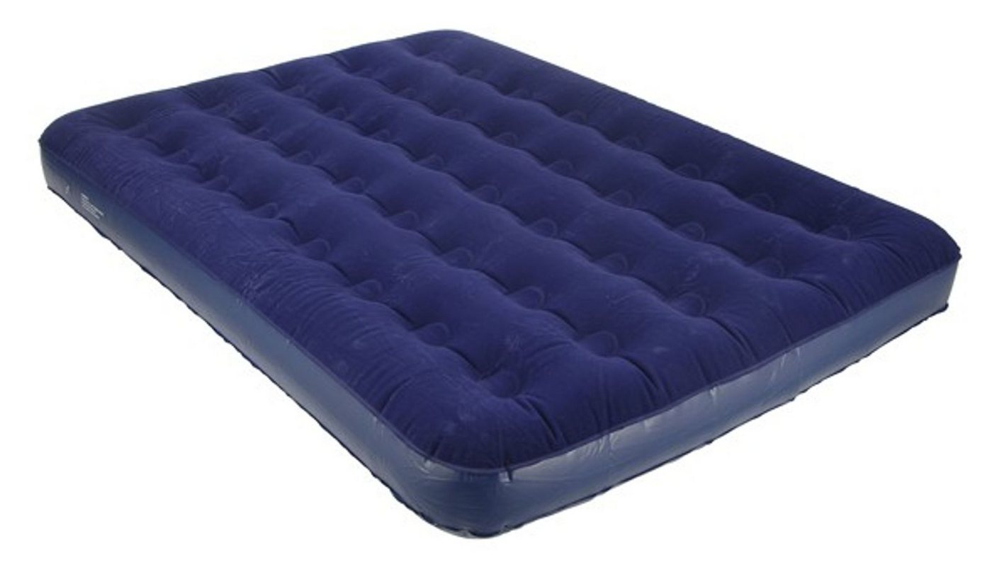 Gravidus Luftmatratze Velours Gästebett Luftmatratze Camping Bett 191 x 137 x 22cm von Gravidus