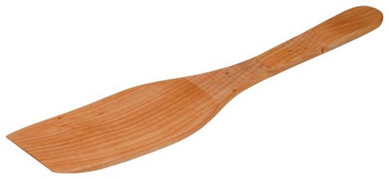 Gravidus Pfannenwender Pfannenwender Bratenwender Steak - Wender Holz Kirsche L30 cm von Gravidus