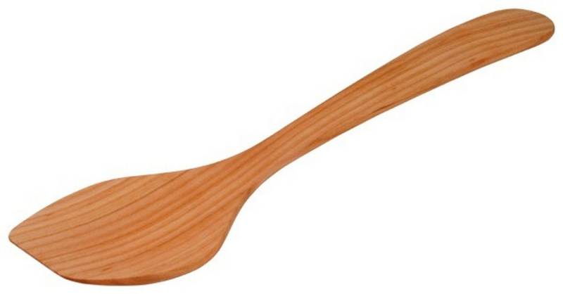 Gravidus Pfannenwender Holz Pfannenheber Wokwender Pfannenwender Kirschholz von Gravidus