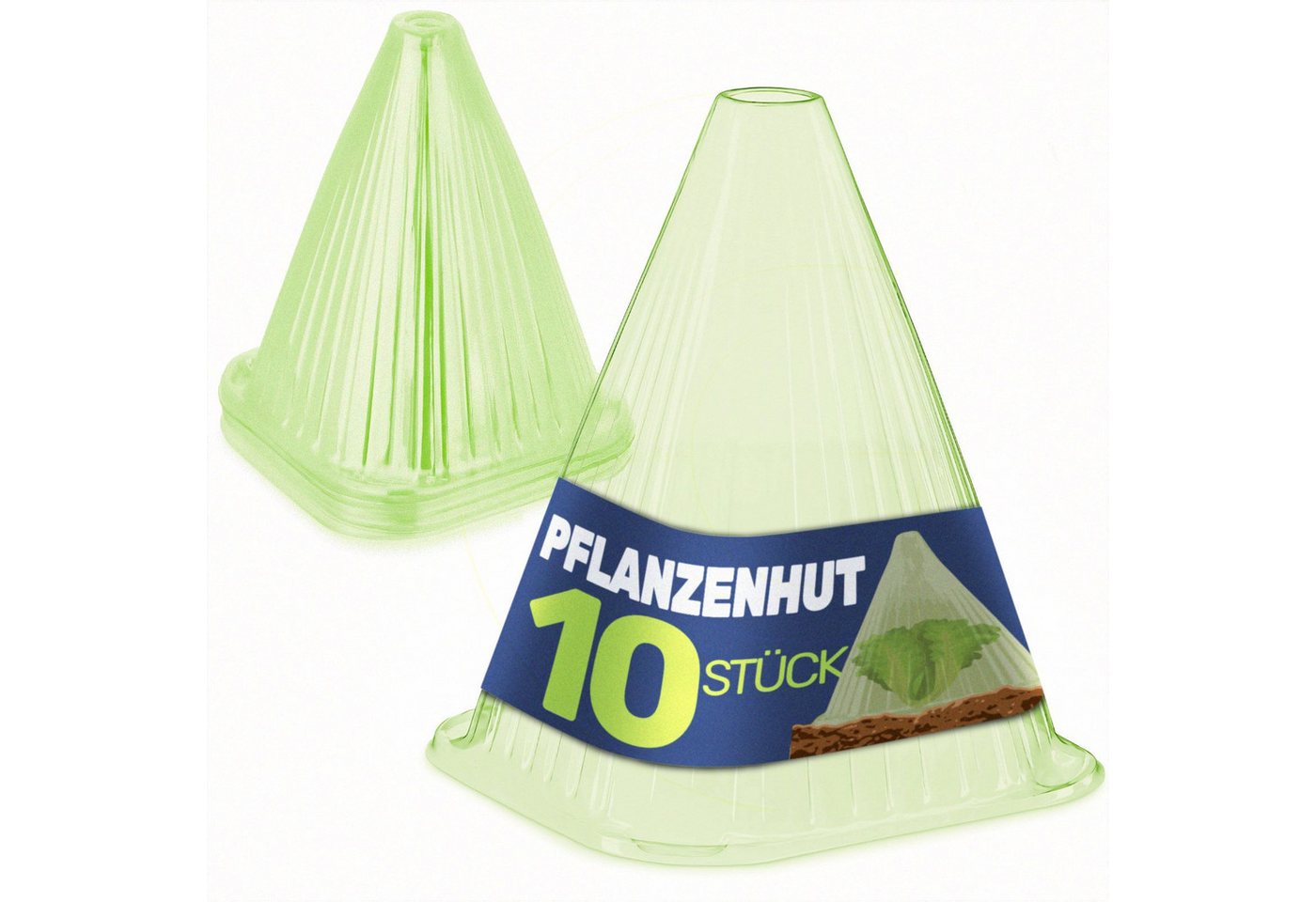 Gravidus Schneckenkante Pflanzenhut Pflanzenschutz Pflanzen Pflanzhilfe Gartenglocken Set, 10-St. Gravidus Schneckenkante Pflanzenhut Pflanzenschutz Pflanzen Pflanzhilfe Gartenglocken Set, 10-St. von Gravidus