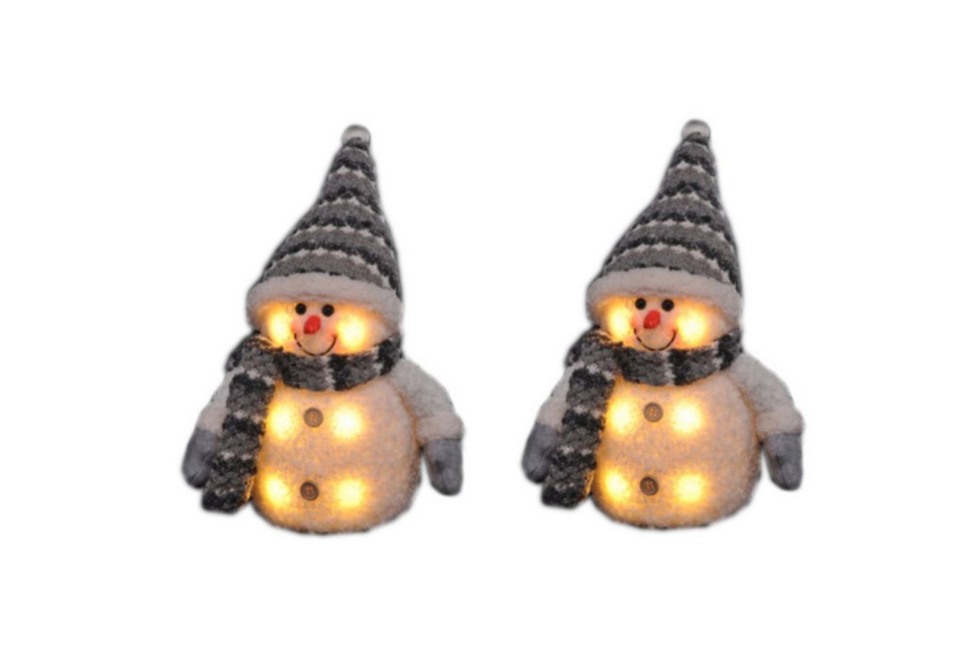 Gravidus Schneemann 2er Set Dekofigur Schneemann LED Beleuchtung Gravidus Schneemann 2er Set Dekofigur Schneemann LED Beleuchtung von Gravidus