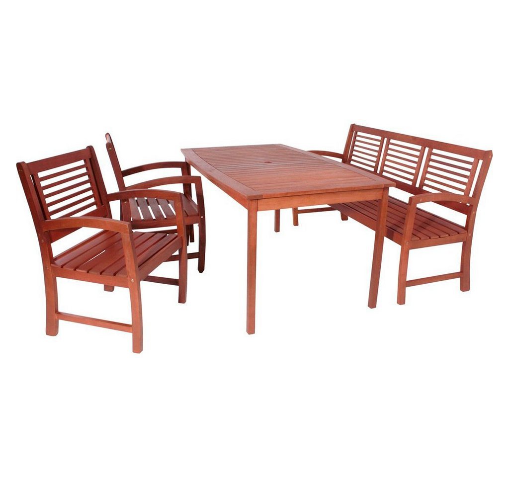 Gravidus Sitzgruppe Tischgruppe Gartentisch Esstisch Stuhl Bank Terrasse von Gravidus