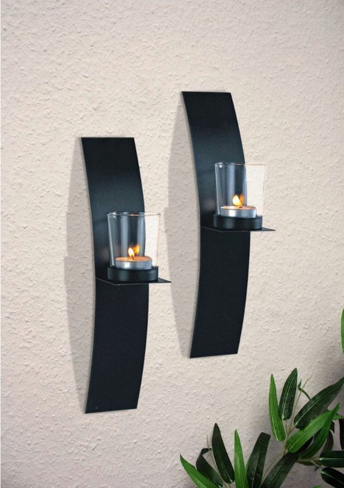 Gravidus Wandkerzenhalter 2er Set Wandkerzenhalter Teelichthalter Wanddekoration Kerzenhalter Gravidus Wandkerzenhalter 2er Set Wandkerzenhalter Teelichthalter Wanddekoration Kerzenhalter von Gravidus