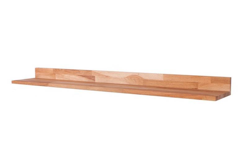Gravidus Wandregal L - Wandboard / Wandregal KALLE 120 cm, Eiche FSC 100% von Gravidus