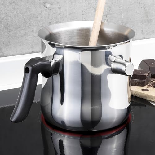 Gravidus Wasserbad-Milchtopf Ideal für schonendes Erwärmen Präzision in Ihrer Küche - Maße: 15x14 cm Gravidus Wasserbad-Milchtopf Ideal für schonendes Erwärmen Präzision in Ihrer Küche - Maße: 15x14 cm von Gravidus