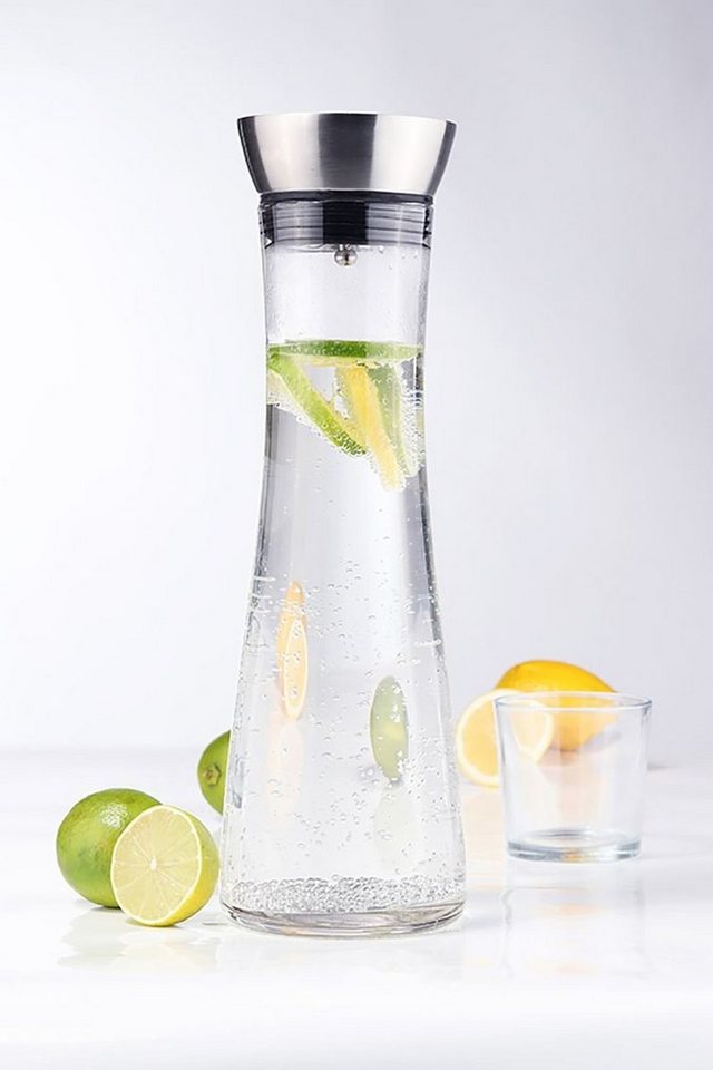 Gravidus Wasserkaraffe Wasserkaraffe Glaskaraffe Wasserkrug Krug Glas mit Sieb 1 Liter Gravidus Wasserkaraffe Wasserkaraffe Glaskaraffe Wasserkrug Krug Glas mit Sieb 1 Liter von Gravidus