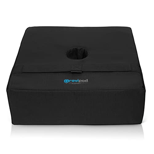 Gravipod – Runder Gewichtsack, 45 cm, für Sonnenschirm-/Schirmständer – 38,5 kg von Gravipod