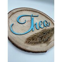 Namensschilder Aus Holz Für Deine Tür von GravurCrafts