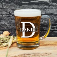 Vatertagsgeschenk Personaliesiert Mit Gravur Geschenkidee Mann Bier Namens Geschenk Bierglas Geburstag von GravurMeisterArtikel