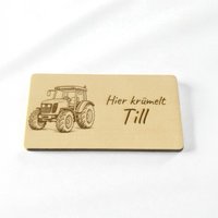 Frühstücksbrettchen Personalisiert, Brettchen Mit Name, Kindergeschenk, Bauernhof, Baustelle, Geschenk Für Kinder, Vesperbrett Name Frühstücksbrettchen Personalisiert, Brettchen Mit Name, Kindergeschenk, Bauernhof, Baustelle, Geschenk Für Kinder, Vesperbrett Name von GravurStubeDesign