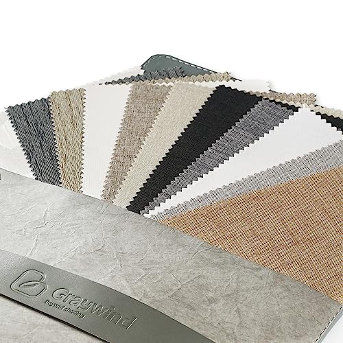 Graywind Stoff Probe für Verdunkelung Rollo (Vinly & Textured Series) von Graywind