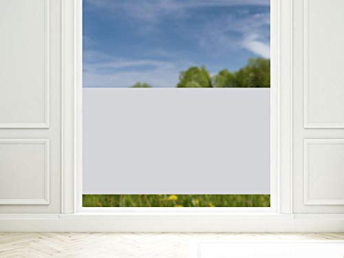 GRAZDesign Sichtschutzfolie Uni für Bad/WC, lichtdurchlässige Glasdekorfolie, Fensterfolie zur Deko Sichtschutz / 80x57cm von GRAZDesign