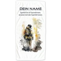 Badetuch Feuerwehr Mit Namen Personalisiert | Badehandtuch Groß, Kinder & Erwachsene Handtuch Strandtuch Geschenke Badetuch Feuerwehr Mit Namen Personalisiert | Badehandtuch Groß, Kinder & Erwachsene Handtuch Strandtuch Geschenke von GrazDesign