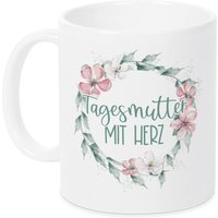 Tagesmutter Abschiedsgeschenk Tasse Personalisiert - Weiß Cup Mug Kaffeebecher Becher, Geschenk Kleine Aufmerksamkeit von GrazDesign
