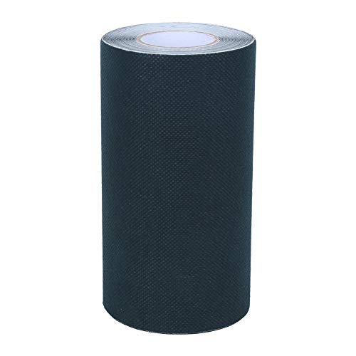 15x500cm Selbstkleber mit Grasband, schwarzes Synthetisches Nahtband, einseitiges Rasen -Nahtband für Rasengarten Teppicheeppiche Teppich im Freien an Verbindung von Grcfumo