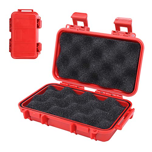 GRCFUMO 1 PC Outdoor -Versiegelungsbox, große Outdoor -Elektrokasten, wasserdruckunterdrückungssicherer Stoßdichtung Überlebensbox Überlebensausrüstung (Big Box red) von Grcfumo