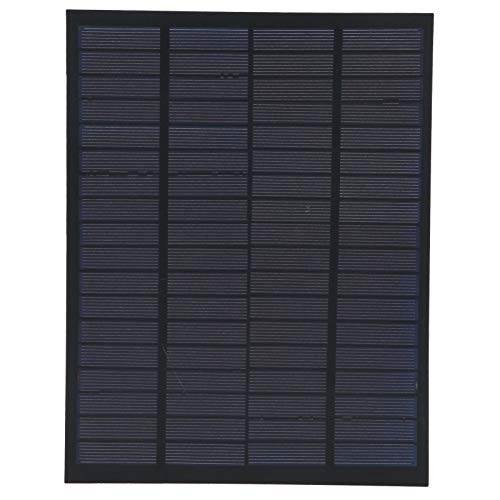 GRCFUMO Mini Solar Panel, Solar Panel Kit, Polysilicon Battery Modul Ladegerät Industrial Power Board 18V 5W von Grcfumo
