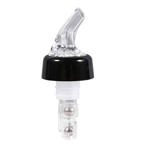 Grcfumo 1 Stück Plastikflaschenausgießer, 15 ml Plastikmessflaschenausgießer, Ausgießer für rasiertes Eis für Alkohol, Sirup, Olivenöl, Mixgetränke (White) von Grcfumo