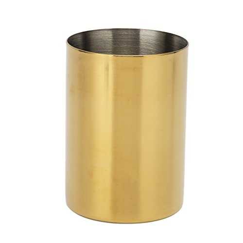 Grcfumo 58mm Kaffee Dosierung Tasse, Edelstahl Kaffee Dosierung Pulver Feeder Teil, robuste Kaffeemühle Pulver Tasse für Kaffeemaschine (Golden) von Grcfumo