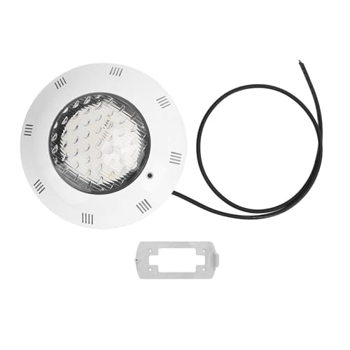 Grcfumo -LED -Poollichter, Unterwasserpool -Leuchten, AC12V -LED -Poolleuchten IP68 Wandmontierte Unterwasserbeleuchtung Landschaft Schwimmbadlicht Licht (Warm White 9W) von Grcfumo