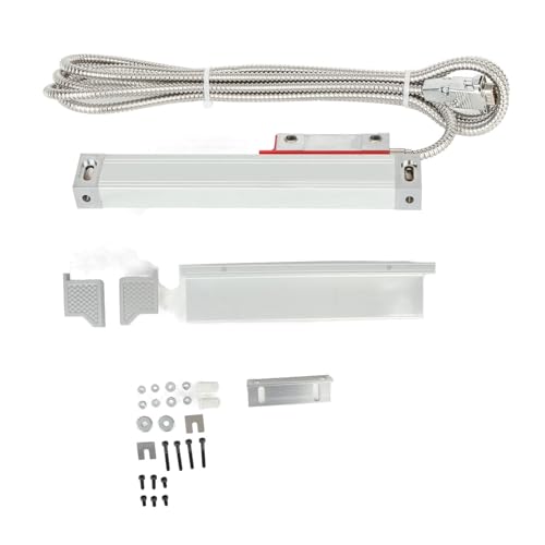 Grcfumo Linearem Skala -Encoder, digitale Bremssättel, Linear -Skala -Encoder 5 & mgr; m Gitter -Lineal -Sensor für Drehmaschinen DC5V mit Kabel (100) von Grcfumo