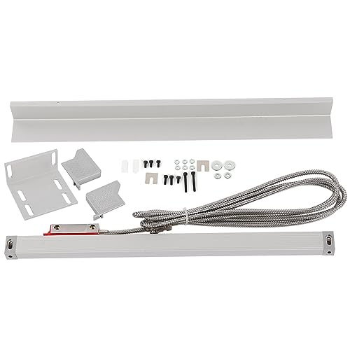 Grcfumo Linearem Skala -Encoder, digitale Bremssättel, Linear -Skala -Encoder 5 & mgr; m Gitter -Lineal -Sensor für Drehmaschinen DC5V mit Kabel (700) von Grcfumo