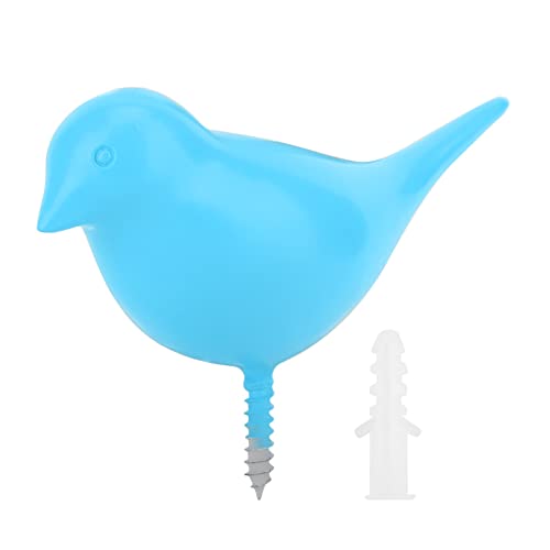 Grcfumo Wandbügel, kreative Kleiderhaken Wandmontierte Hakenregal, Vogel Haken Wandtürstürbügel Kleidung Hut Taschen Handtuch Hanging Rack Hold Halter (Himmelblau) von Grcfumo