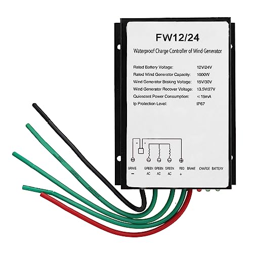 Grcfumo Wind Turbine Charge Controller, Wind Solar Hybrid Charge Controller, Solar Wind Hybrid Generator Controller with LED Indicator 1000W Grcfumo Wind Turbine Charge Controller, Wind Solar Hybrid Charge Controller, Solar Wind Hybrid Generator Controller with LED Indicator 1000W von Grcfumo